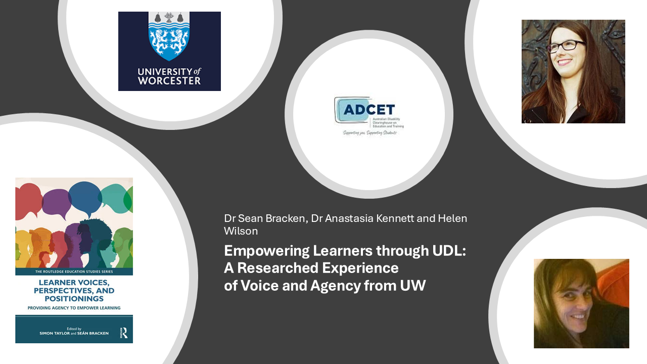 Empowering Learners through Universal Design for Learning: Voice and Agency