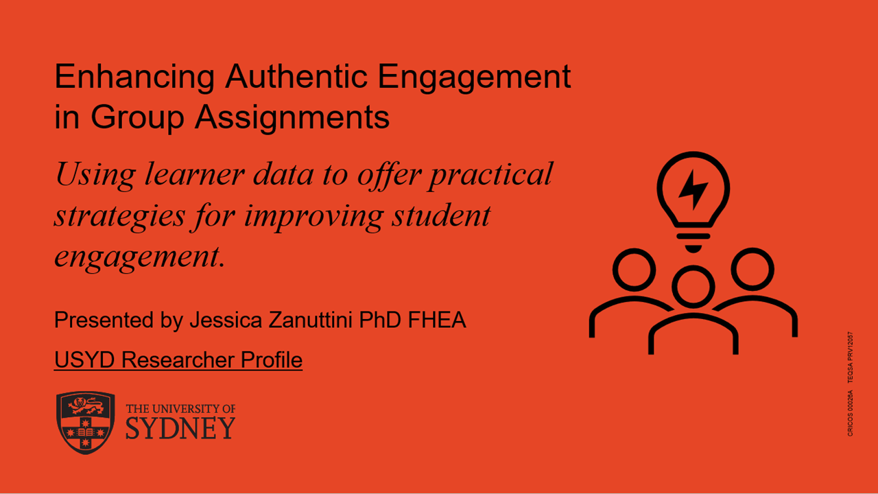 Enhancing Authentic Engagement in Group Assessments