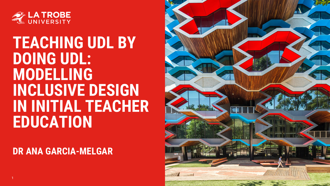 Teaching UDL by doing UDL: Modelling inclusive design in Initial Teacher Education
