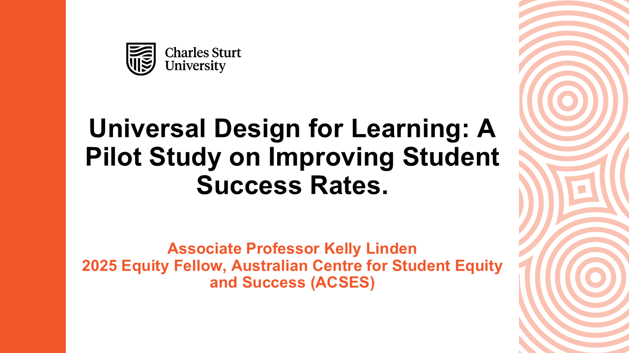 Universal Design for Learning: A Pilot Study on Improving Student Success Rates