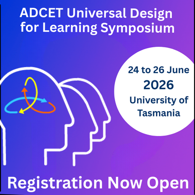 Registration now open: ADCET UDL Symposium 2026