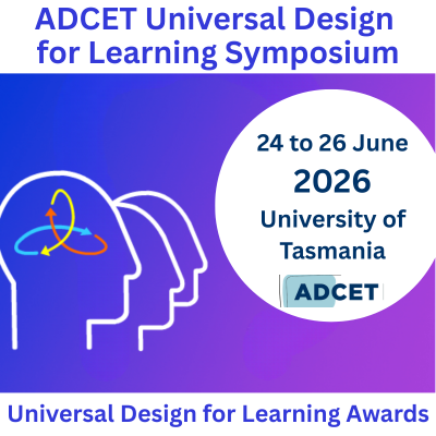ADCET Universal Design for Learning Awards