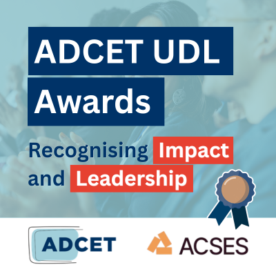 ADCET Universal Design for Learning Awards