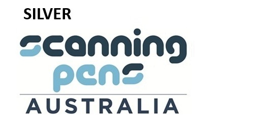Silver: Scanning Pens Logo