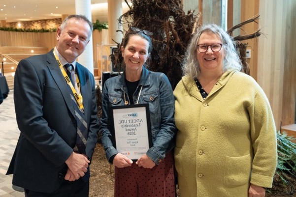 Photo of Dr Matt Brett, Kirsty Tod and Darlene McLennan
