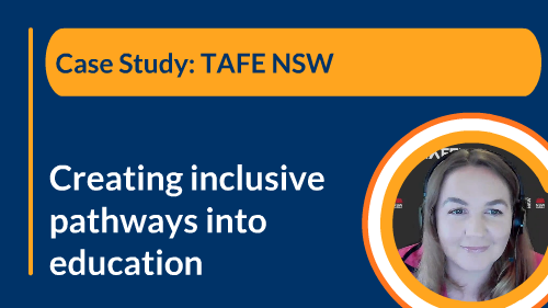 Creating inclusive pathways into education
