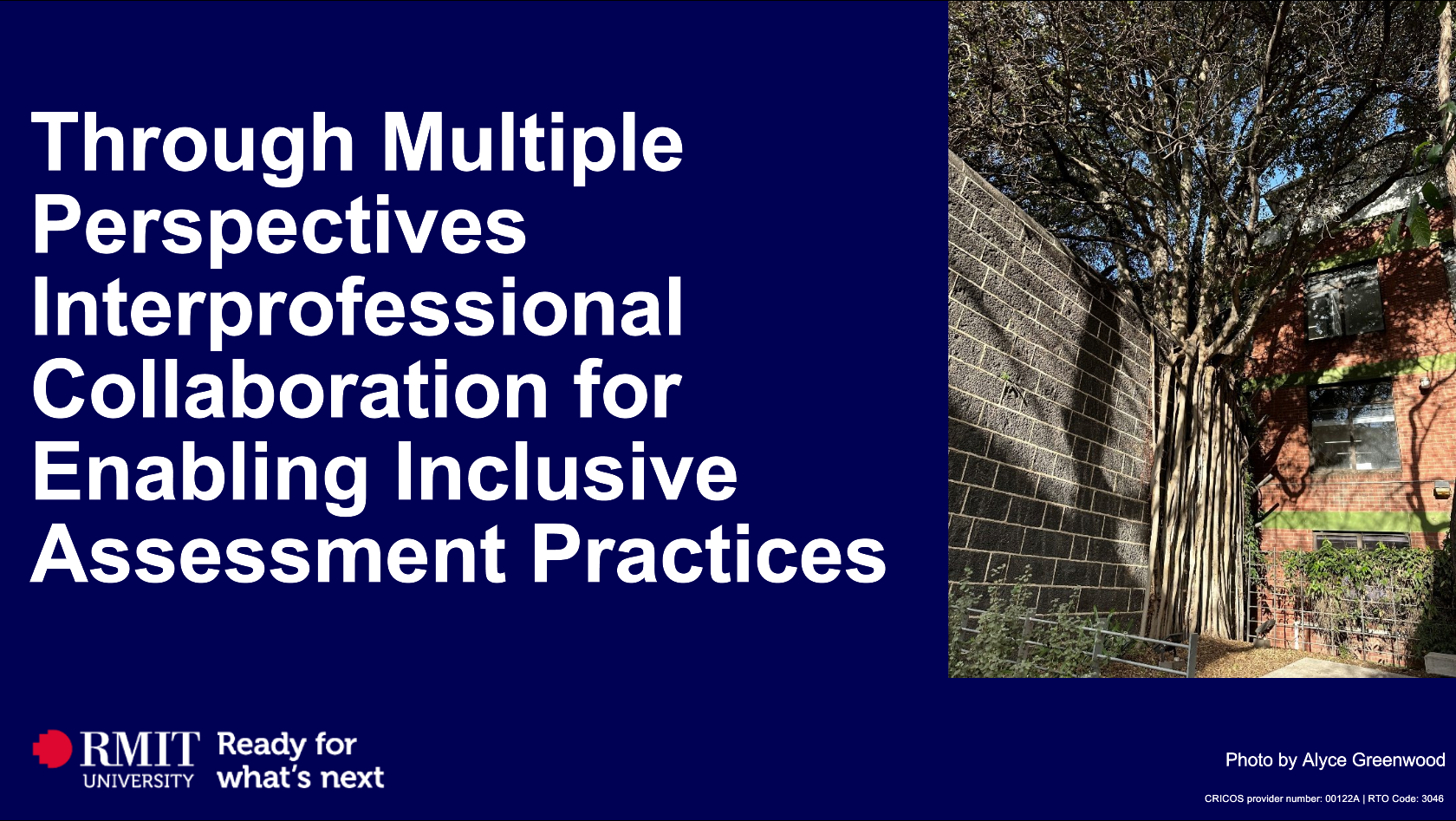 Through Multiple Perspectives Interprofessional Collaboration for Enabling Inclusive Assessment Practices
