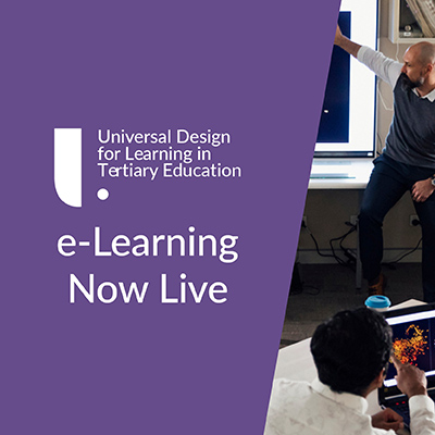 Now Live: UDL in Tertiary Education eLearning