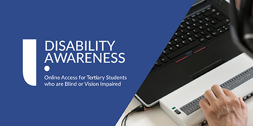 Online Access for Tertiary Students who are Blind or Vision Impaired
