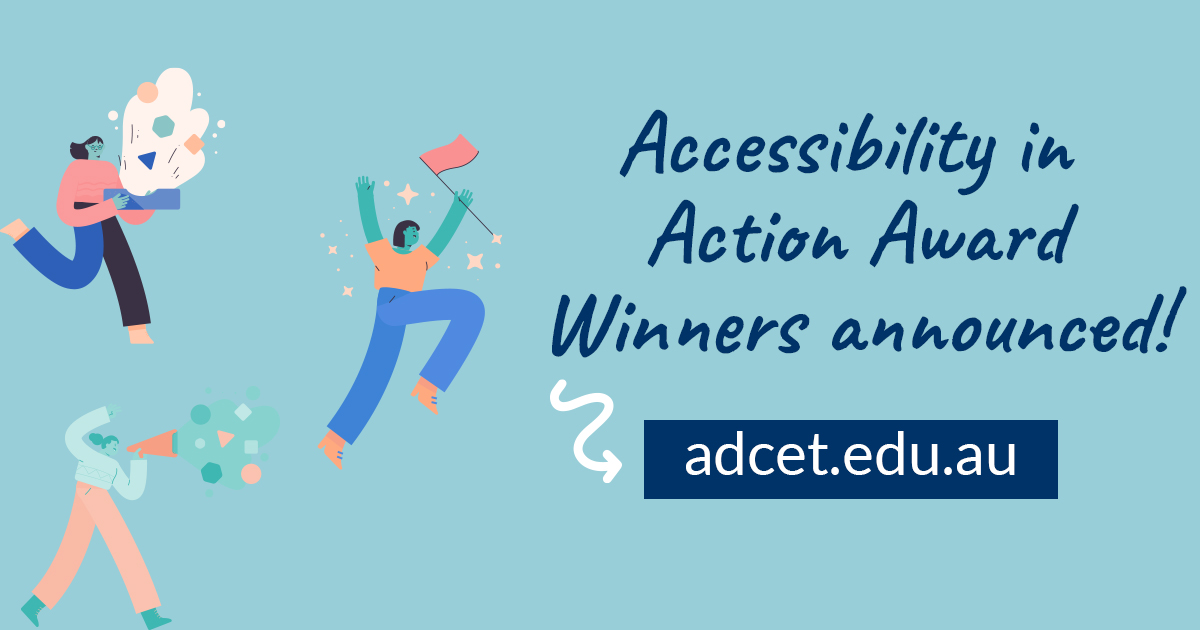Accessibility in Action Award Winners announced